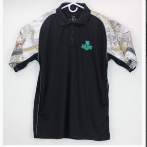 Men's FSP Polo Black Size Large ACE Hardware